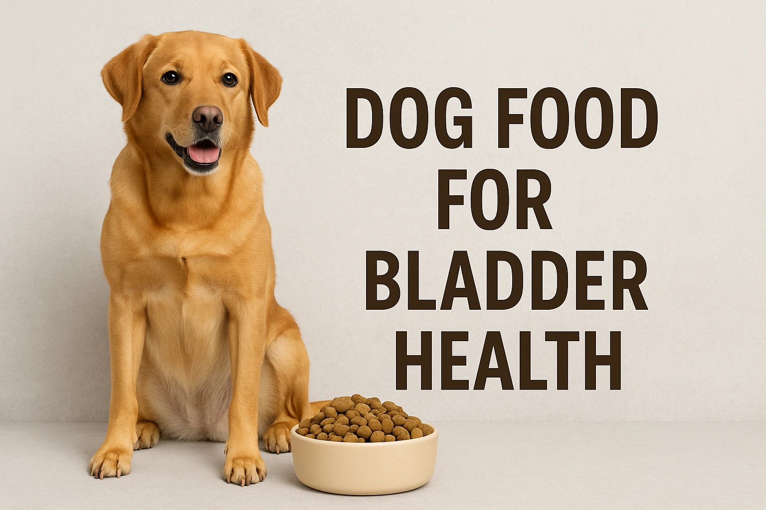 Dog Food for Bladder Health – A Complete Guide